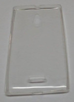 Силиконов гръб ТПУ ултра тънък за Nokia XL / Nokia XL Dual прзрачен